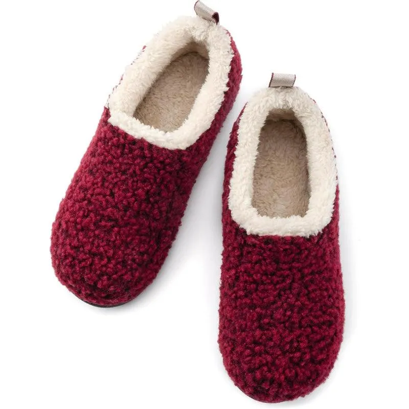 Shearling Memory Foam Slippers – Ultimate Comfort for Cozy Living