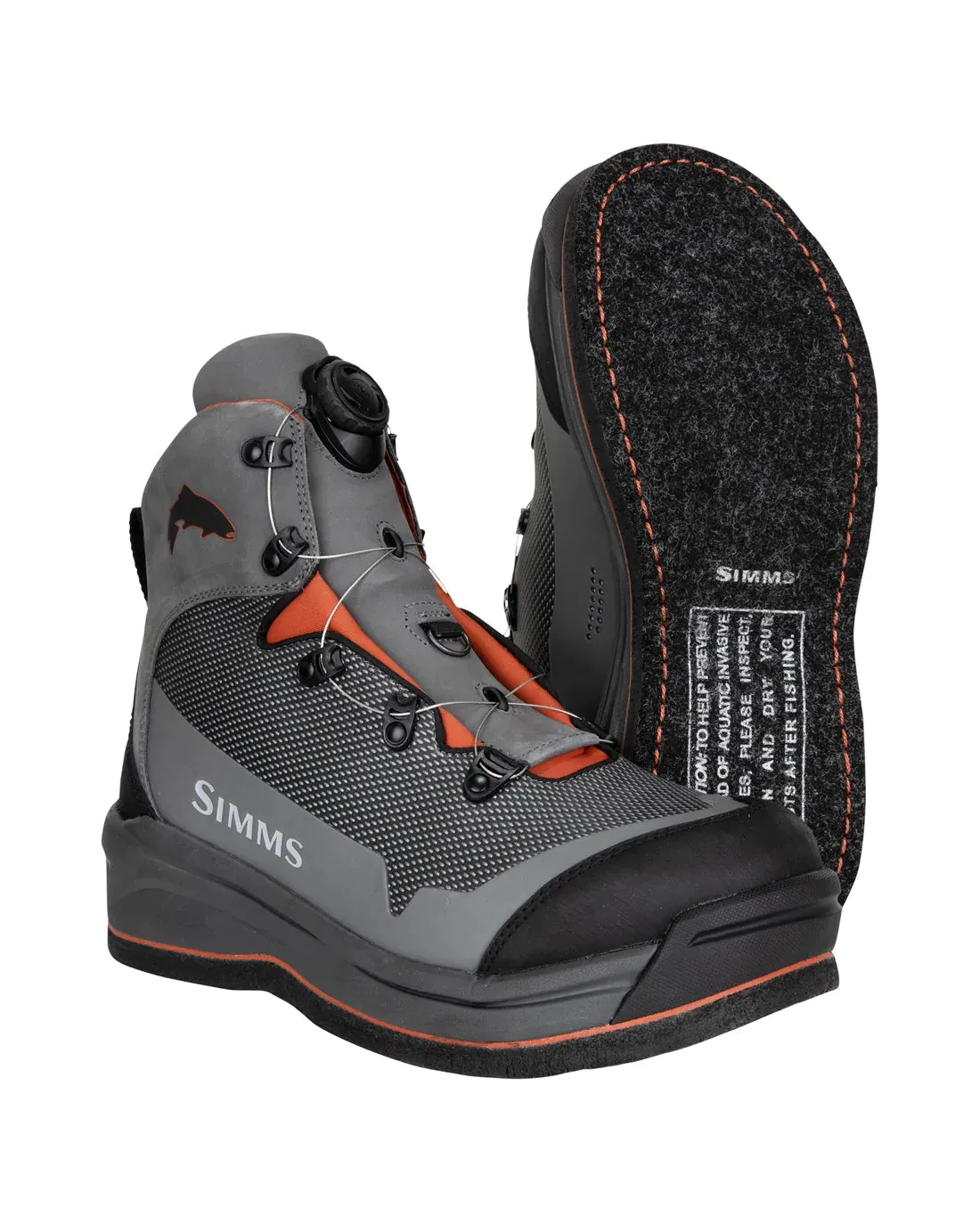 Simms - Men's Guide BOA Boot - Felt - Slate