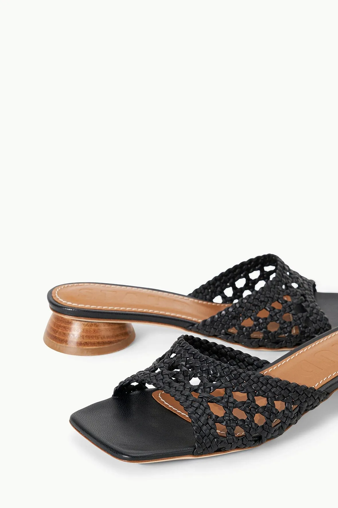 SIMONE CROCHET HEEL | BLACK