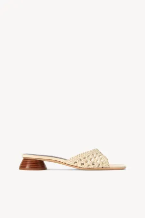 SIMONE CROCHET HEEL | CREAM