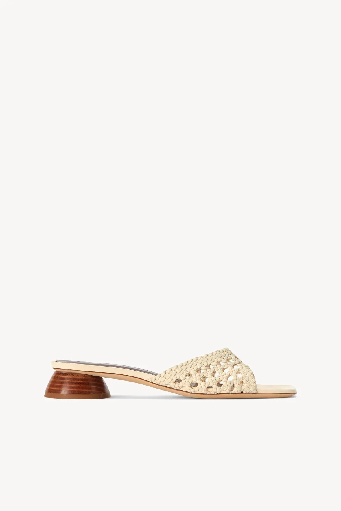 SIMONE CROCHET HEEL | CREAM