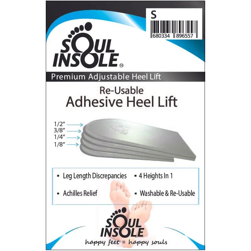 Soul Insole Heel Lifts / Gel Heel Cushions