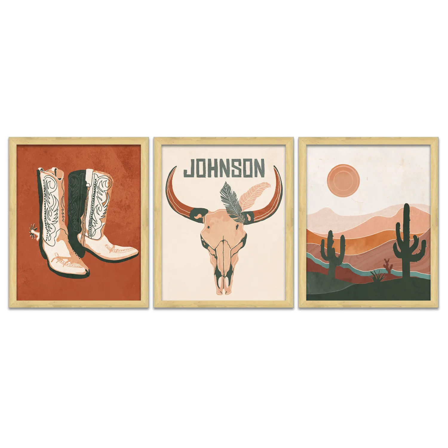 Southwest Desert Print Set