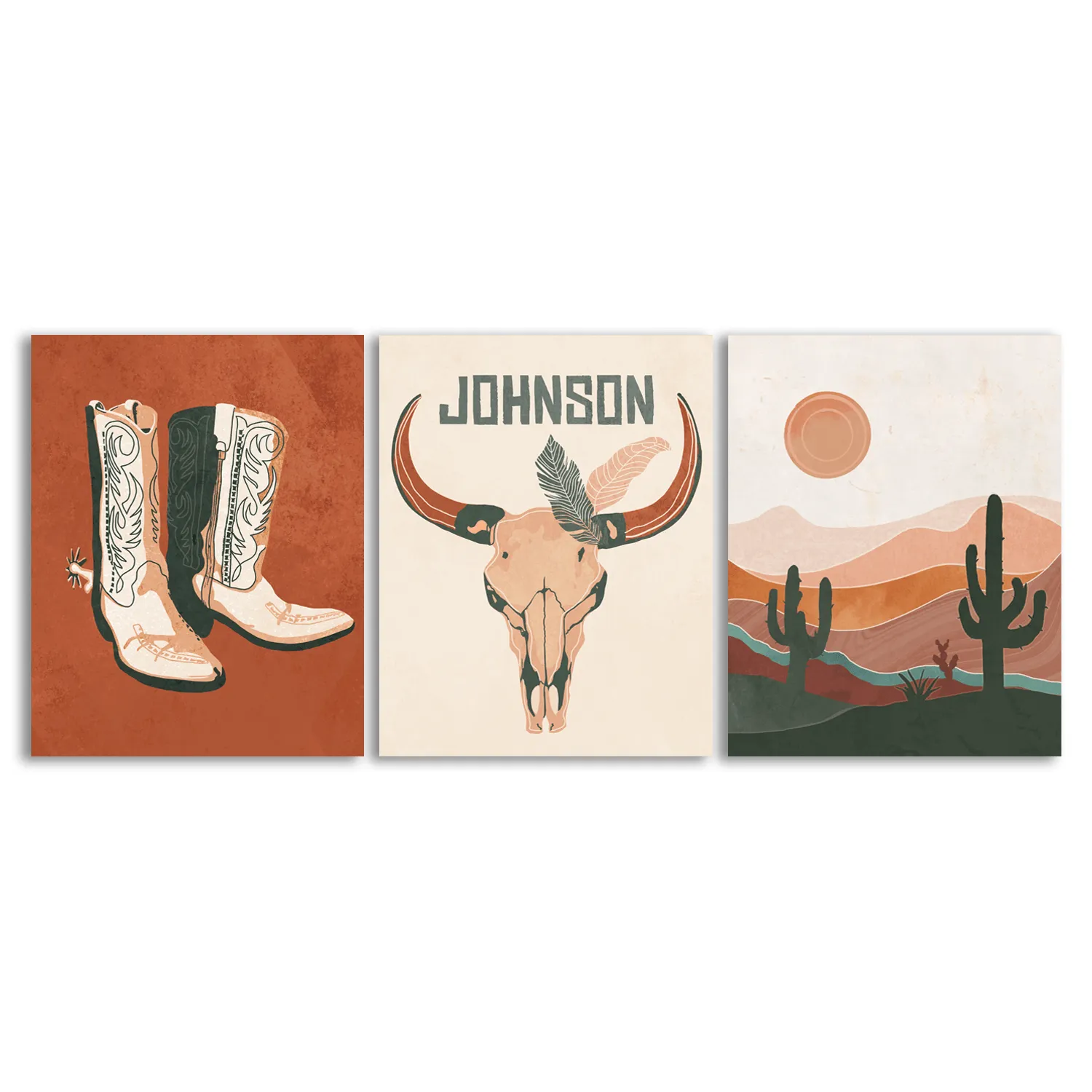 Southwest Desert Print Set