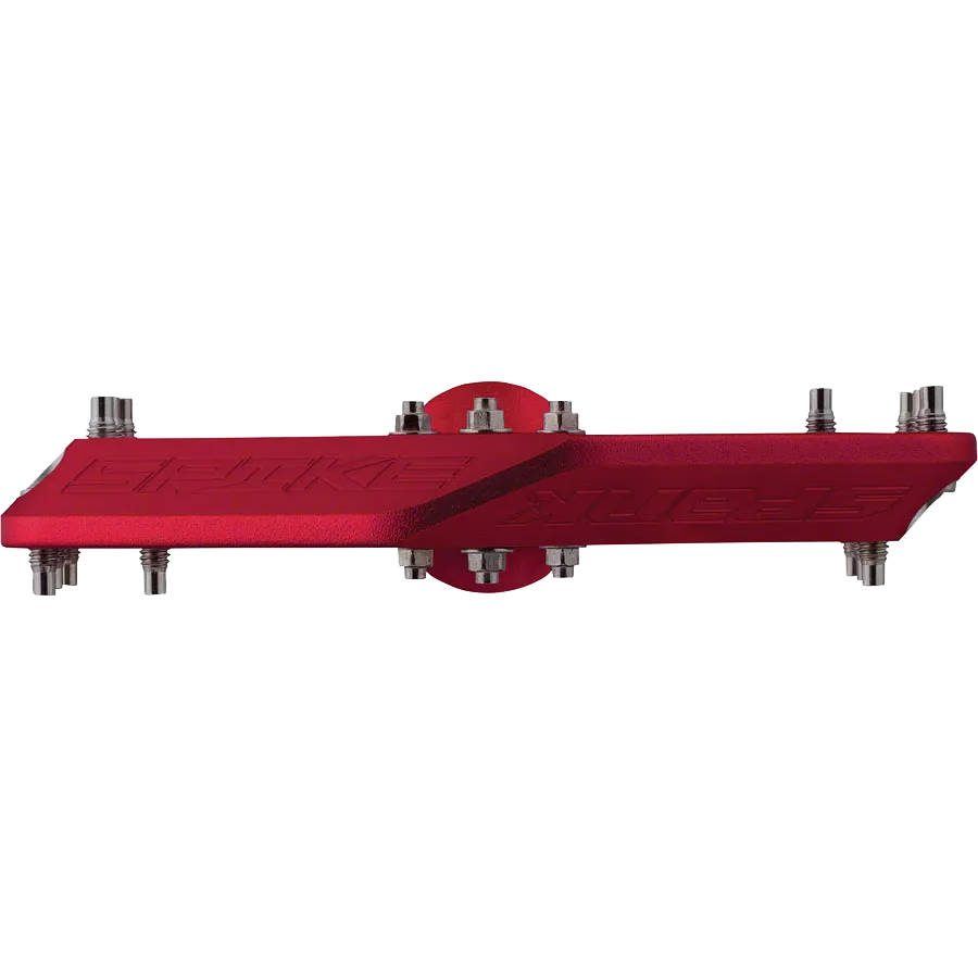 Spike Pedals Platform Aluminum 9/16 - Red