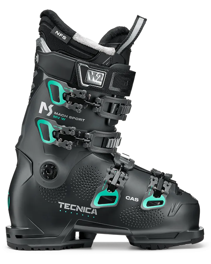 Tecnica Mach Sport 85 GW Women's Ski Boots - Graphite - 2023