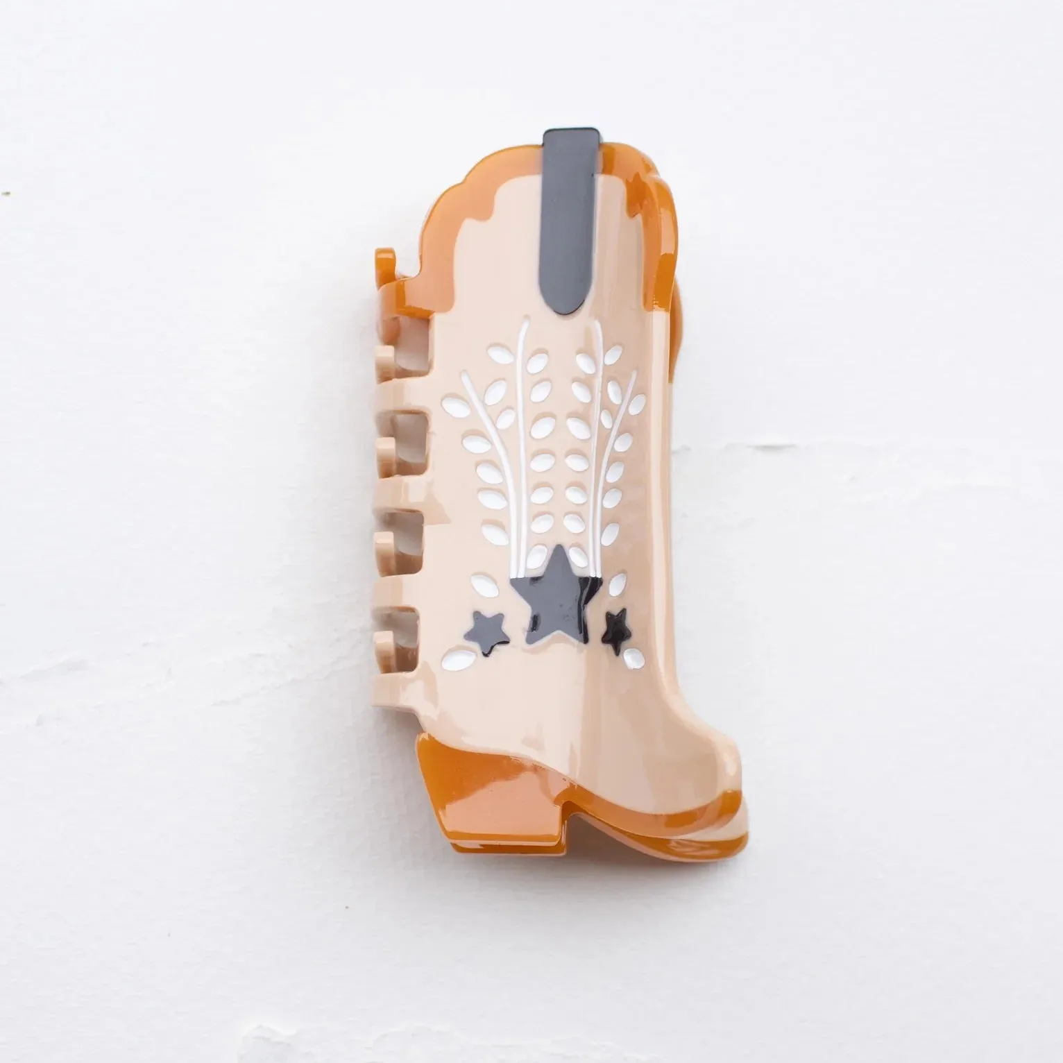 The My Shooting Star Cowboy Boots Claw Clip - Various Colours