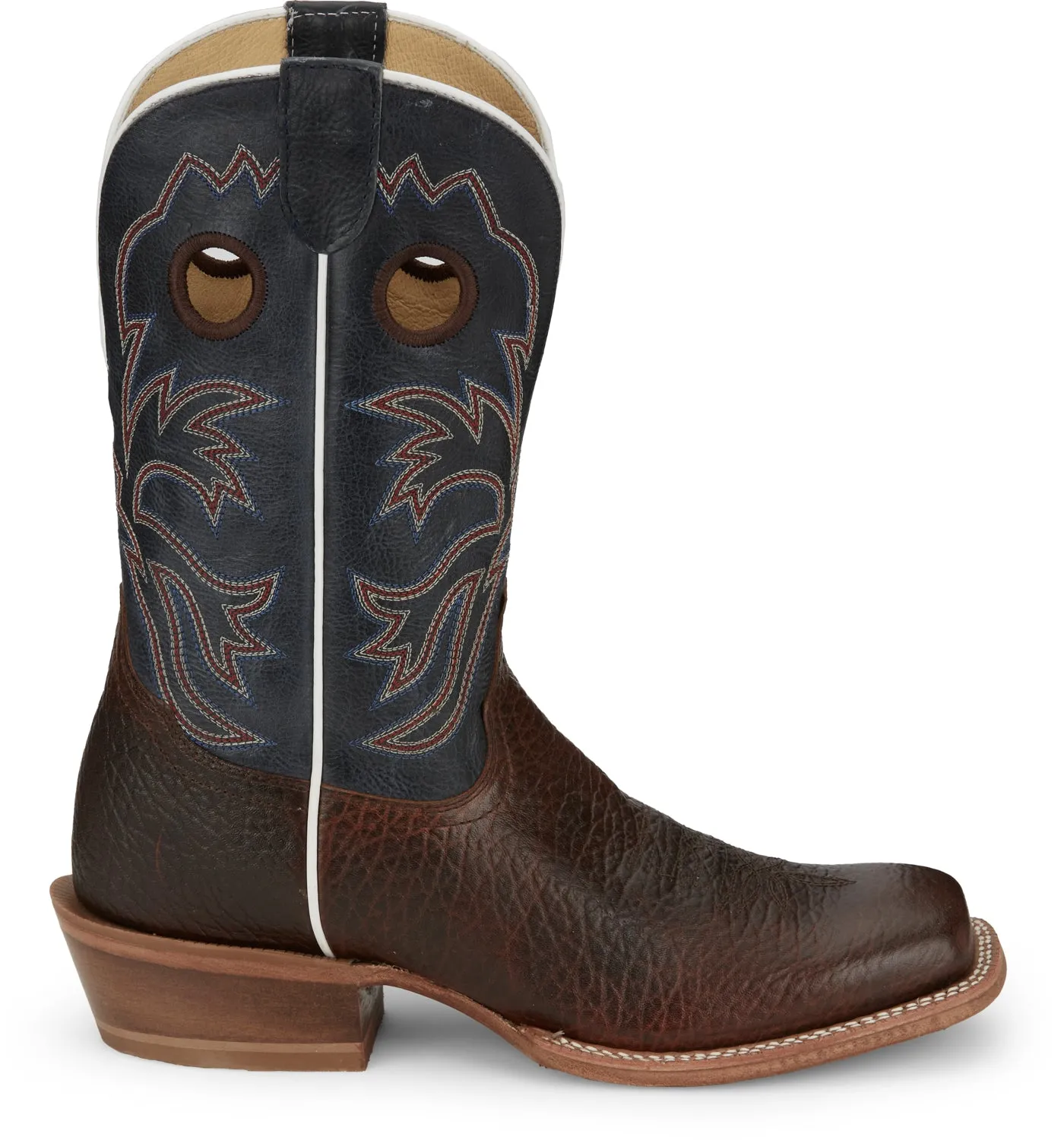 Tony Lama Mens Dealer Espresso Leather Cowboy Boots