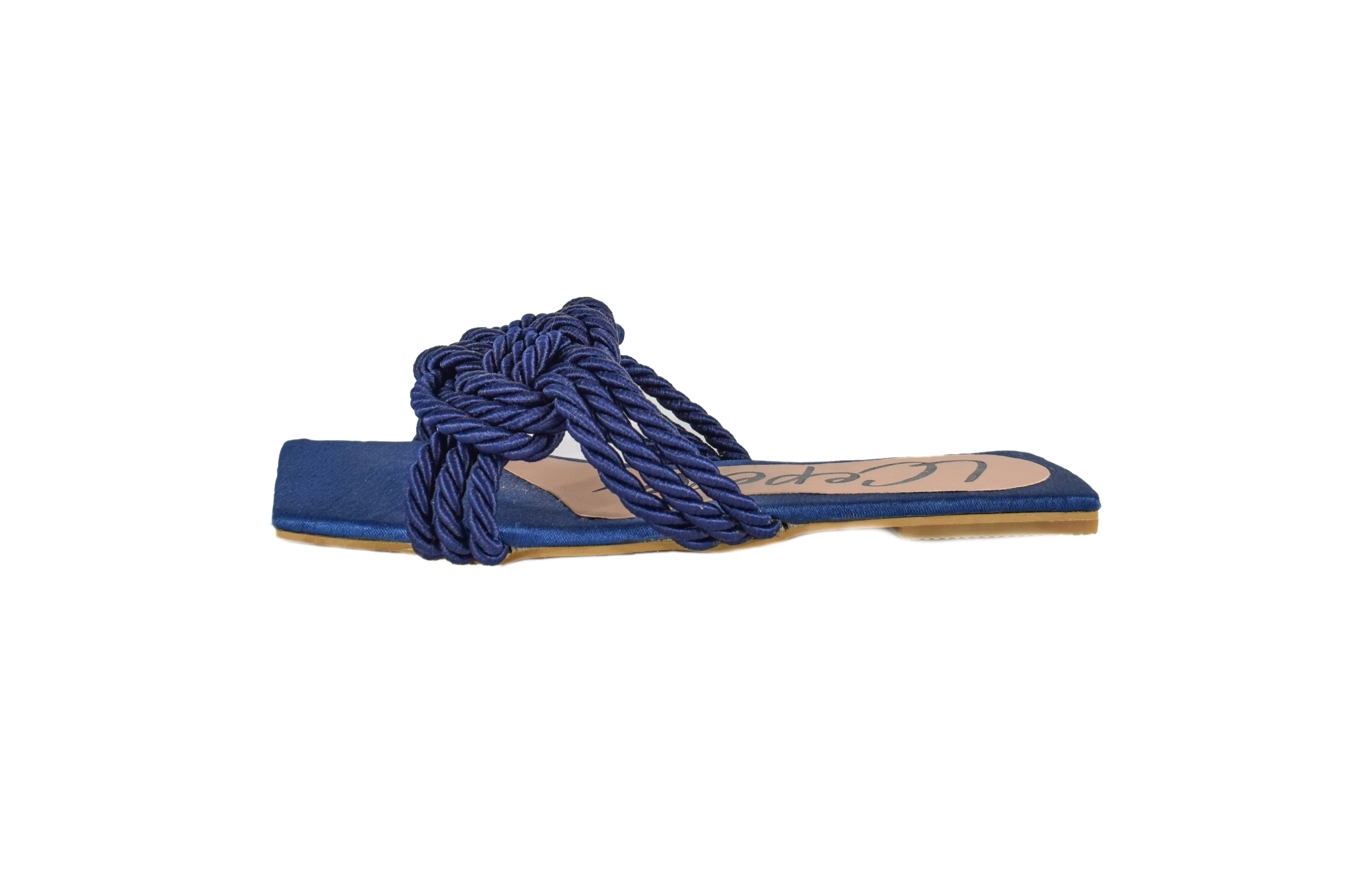 Tracca Navy Flats