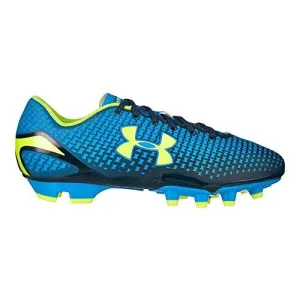 Ua Speed Force Fg Soccer Cleats 5.5 Electric Blue