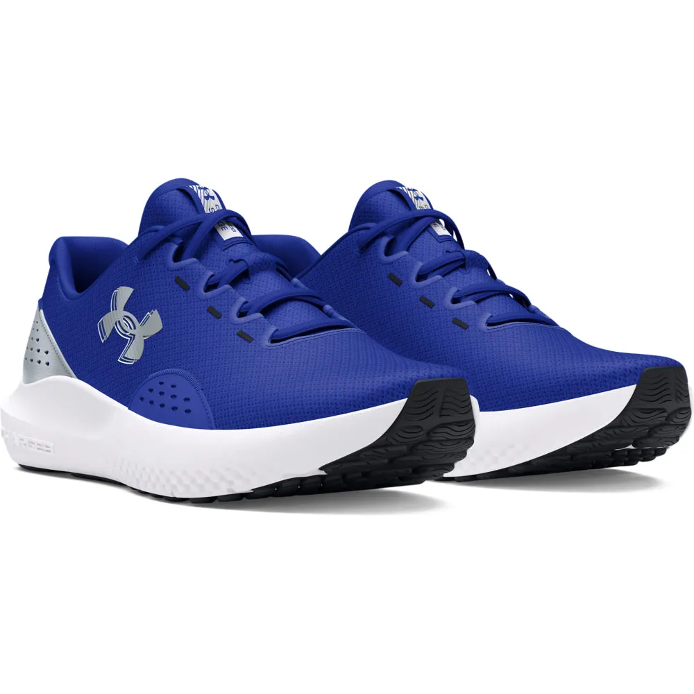 'Under Armour' Men's Charged Surge 4 - Blue / White / Metallic Silver