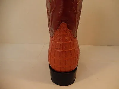 Wild West Boots Cognac Crocodile Cowboy Boot