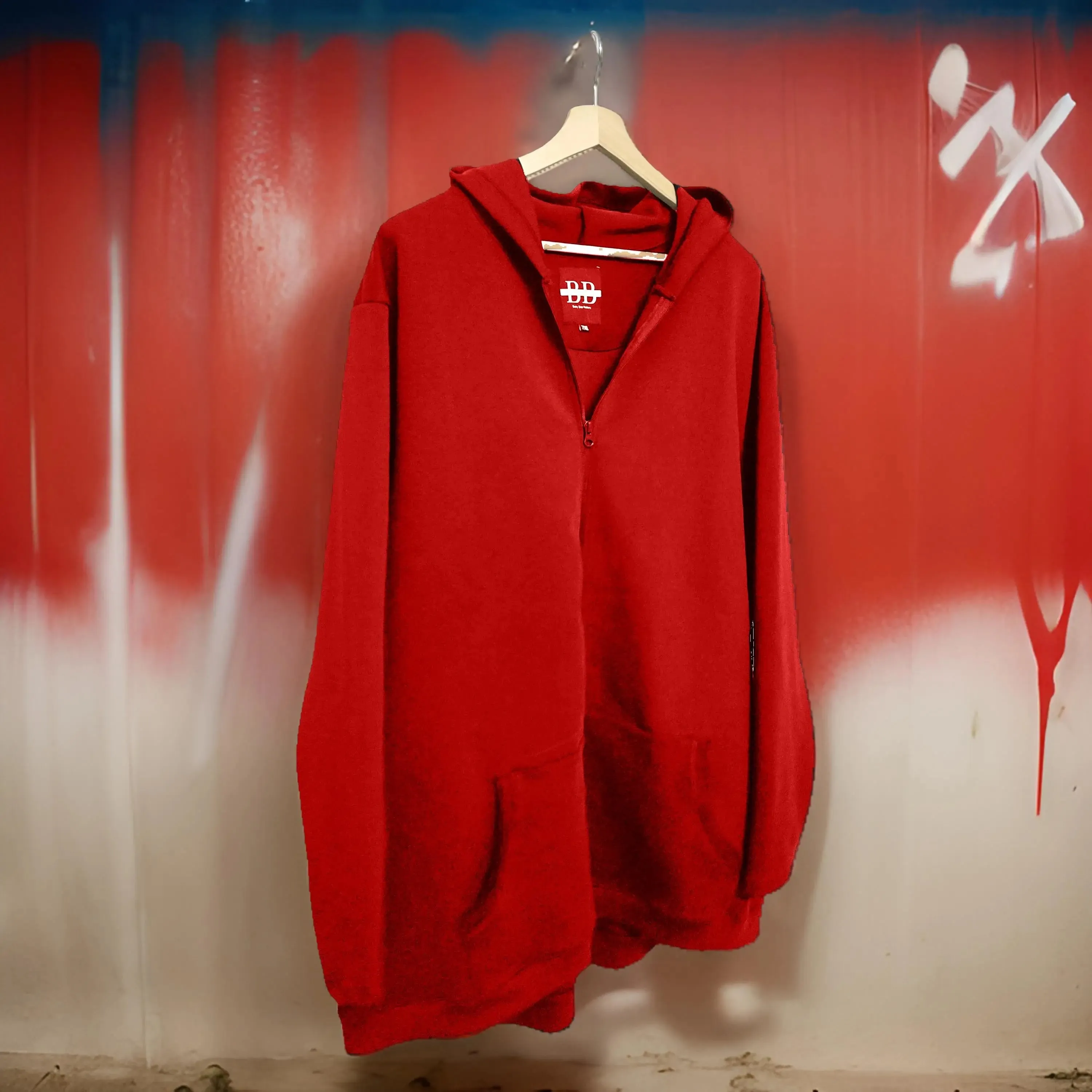 Winter Red Hoodie