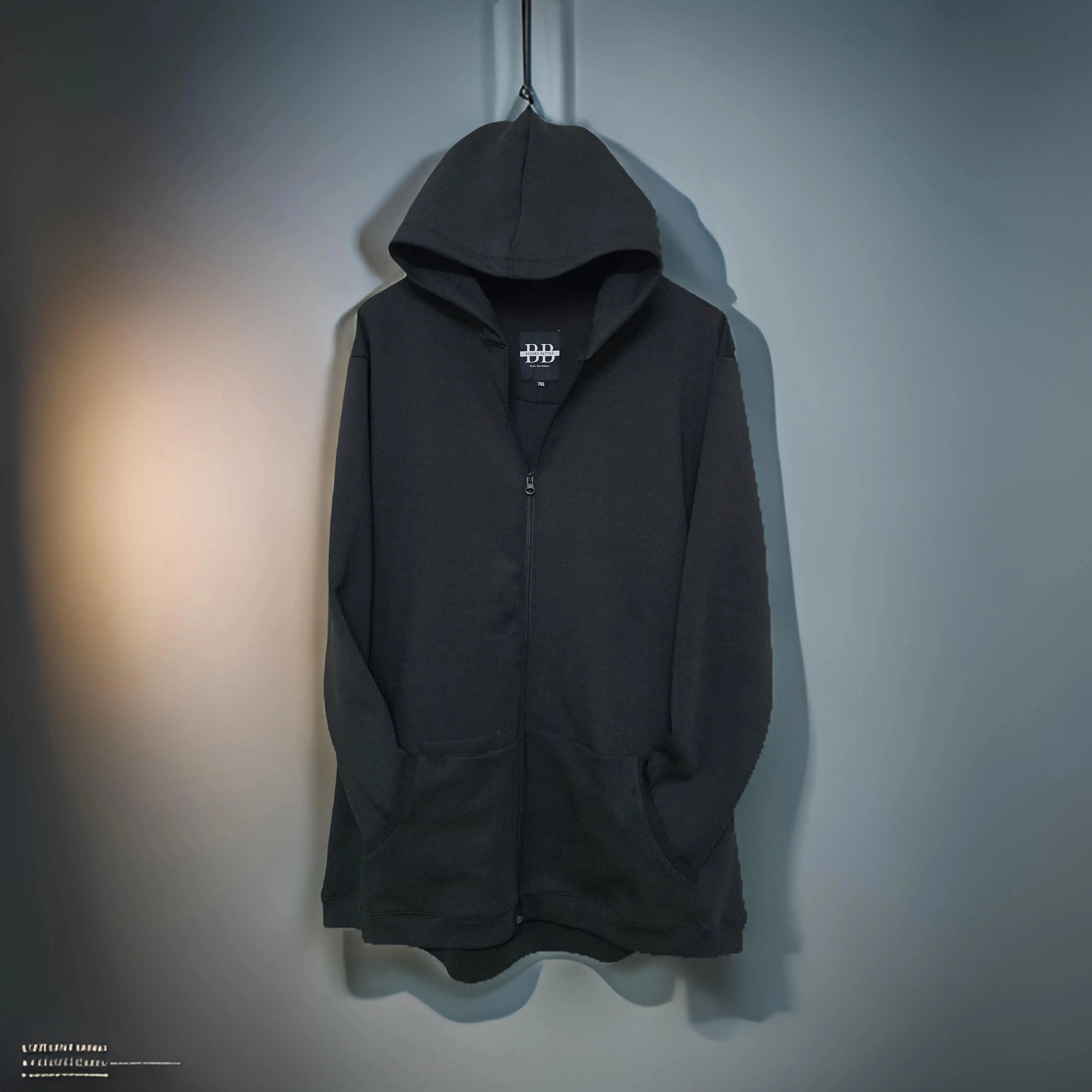 Winter Shadow Black Hoodie