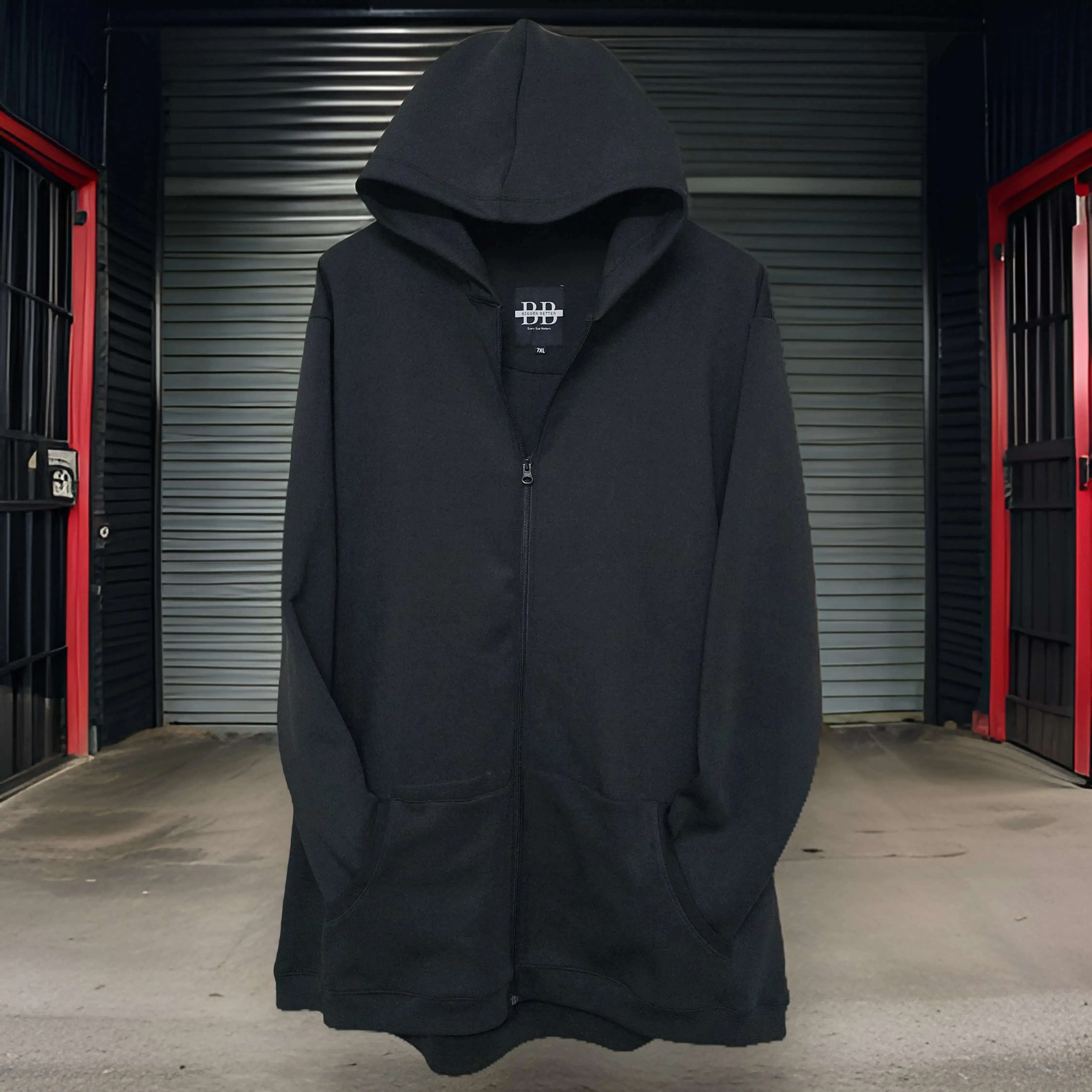 Winter Shadow Black Hoodie