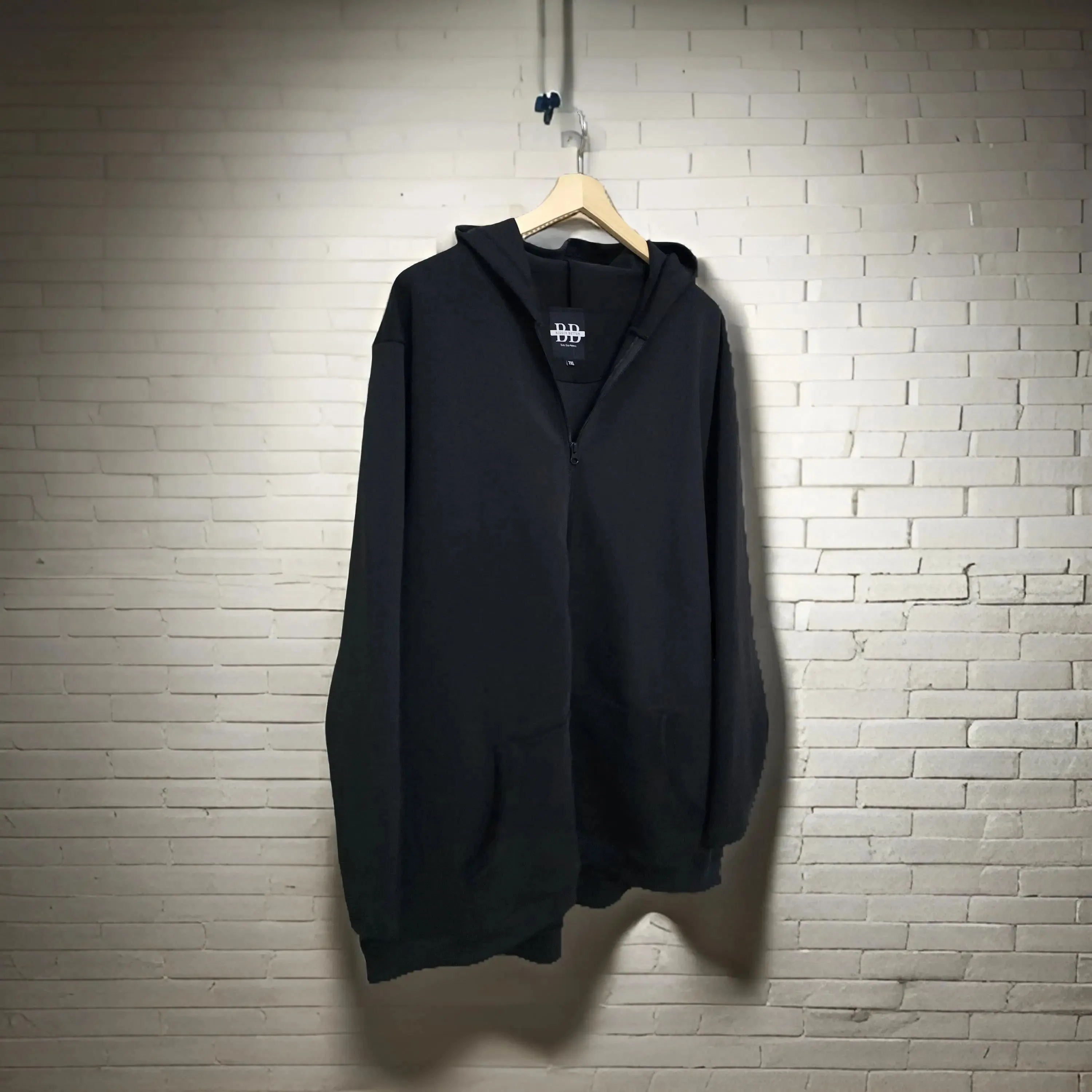 Winter Shadow Black Hoodie