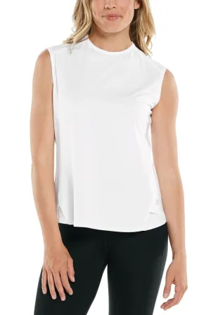 Women's Accelera Tank  |  White