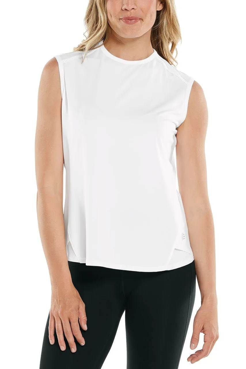 Women's Accelera Tank  |  White