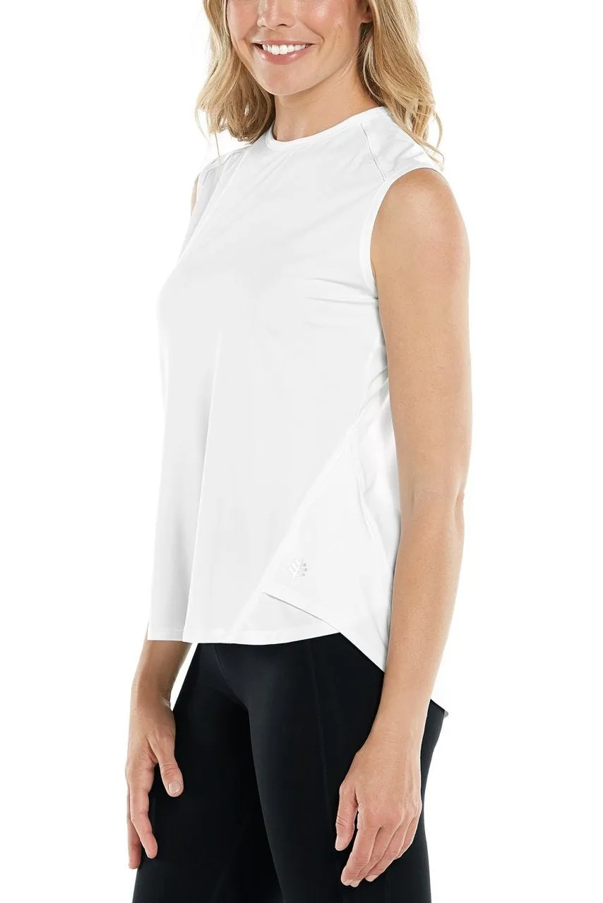 Women's Accelera Tank  |  White