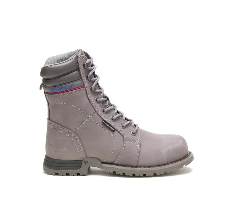 Women's Echo Steel-Toe Waterproof Work Boot Frost Grey