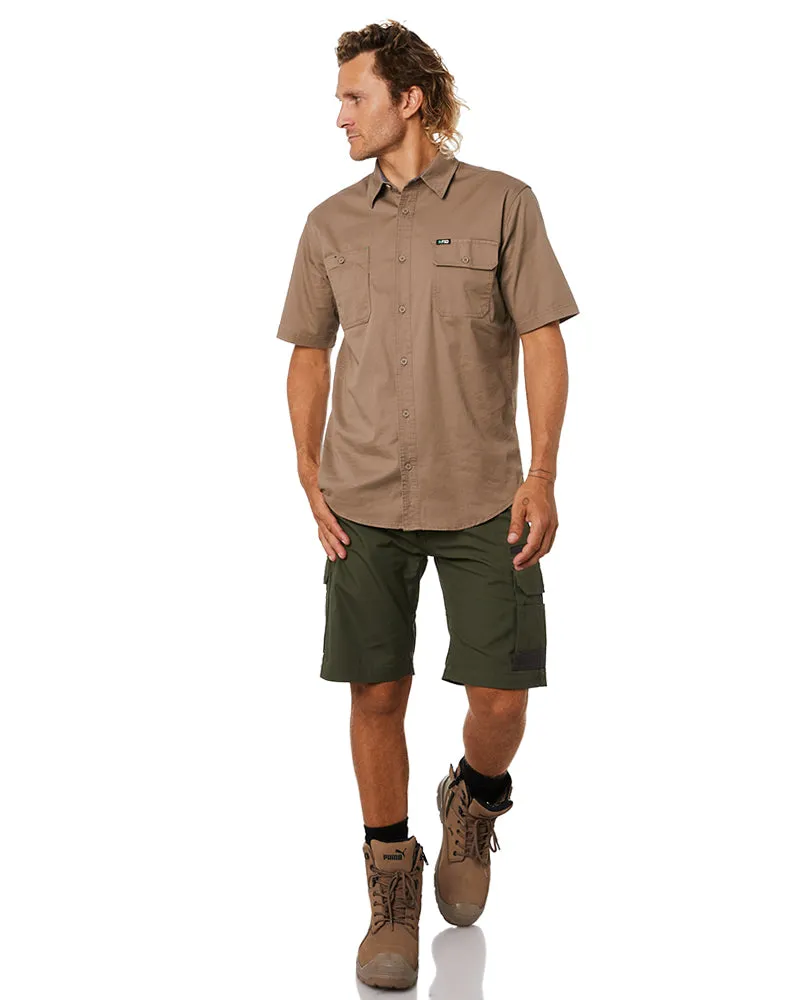 WS-1 Cargo Work Shorts - Green