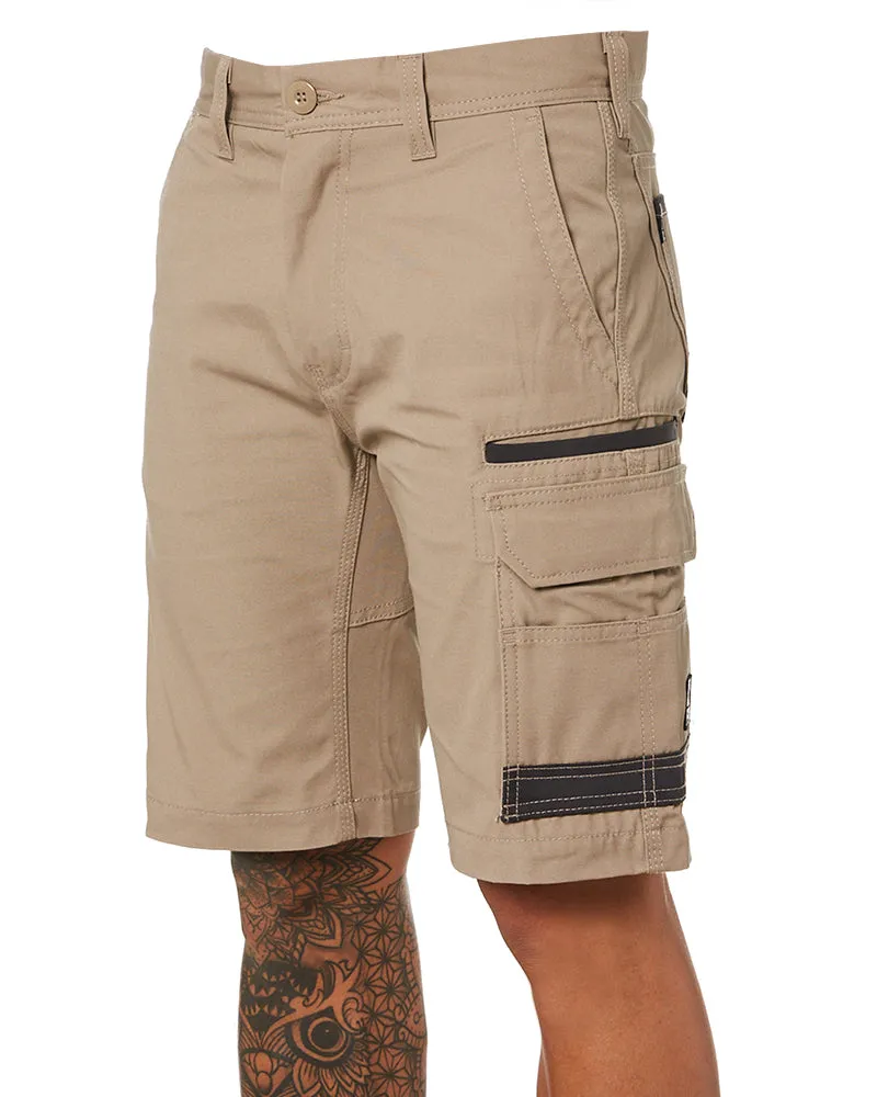 WS-1 Cargo Work Shorts - Khaki